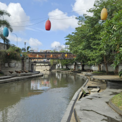 Tukad Badung Taman Kumbasari ( Tukad Korea )